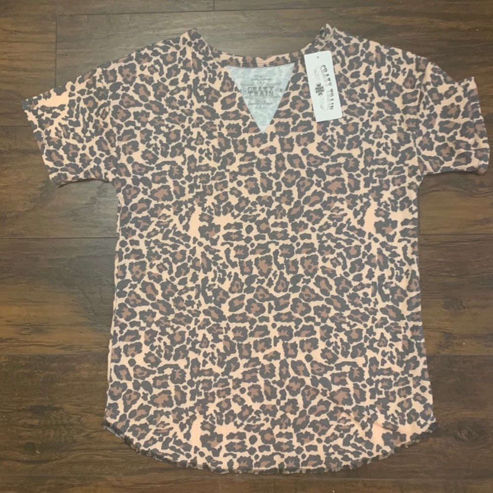 Crazy Train Leopard Top